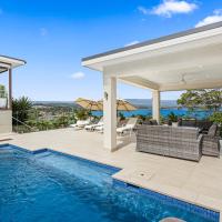 HEATed Pool, Lake & Beach, Luxury 5 B/R House，位于Lake Illawarra卧龙岗机场 - WOL附近的酒店