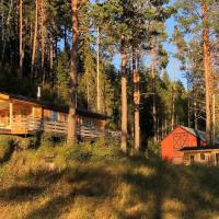 Ferienhaus in Västerrå mit Garten und Terrasse，位于Resele的酒店