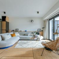 Apartment with garden at the seaside in Knokke，位于克诺克－海斯特Zoute的酒店