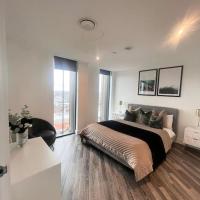 Opulent 3 -Bedroom Penthouse with Stunning Views，位于泰恩河畔纽卡斯尔唐人街的酒店