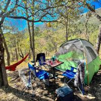 Camping en la Sierra de Arteaga，位于Los Lirios的酒店