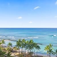 Luxury Oceanfront 2 Bedroom Apartment at Waikiki Beach Tower，位于檀香山的酒店