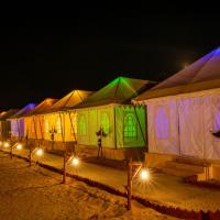 Jaisalmer Night Safari Camp，位于斋沙默尔捷西米尔机场 - JSA附近的酒店