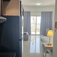 LA Perla Studio Near The Beach，位于拉斯阿尔卡麦Al Hamra Village 的酒店