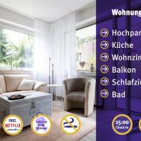 2 Zi Wohnung inkl WLAN NETFLIX 3D Tour，位于门兴格拉德巴赫Am Wasserturm的酒店