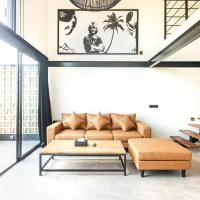 Expansive Loft 200m From Canggu Beach Haven，位于坎古Pererenan的酒店