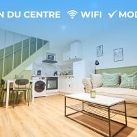 Nouveauté ! Lille T3 avec Décor Moderne, WiFi，位于里尔Moulins的酒店