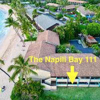 The Napili Bay 111 - Ocean View Studio - Steps from Napili Beach，位于卡普鲁亚Kapalua的酒店