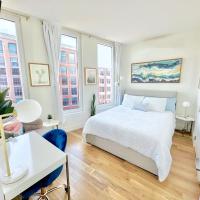 Large One Bedroom - Massive Private Terrace - Luxury Building - Williamsburg - Greenpoint，位于布鲁克林绿点的酒店
