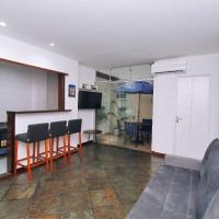 Lindo sala e quarto, p&eacute; na areia em Ipanema，位于里约热内卢的酒店