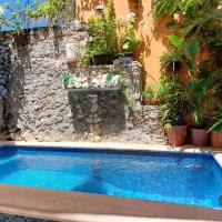 5 Estudio Planta Alta con terraza，位于科苏梅尔科祖梅尔机场 - CZM附近的酒店