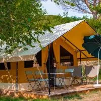 Camping Onlycamp Les Berges de l'Yonne，位于Coulanges-sur-Yonne的酒店