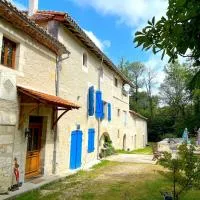 Moulin la vergne，位于Champagne-et-Fontaine的酒店