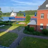 Lotsenstation am Nord Ostsee Kanal，位于Schülp的酒店