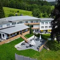 Hotel Berghof Wasserkuppe und Gästehaus Fuldaquelle，位于格尔斯费尔德的酒店