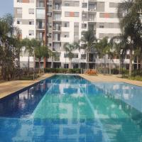 Apartamento confortável e com piscina em São Paulo，位于圣保罗Campo Grande的酒店