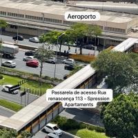 Studio aeroporto Congonhas，位于圣保罗圣保罗/孔戈尼亚斯机场 - CGH附近的酒店