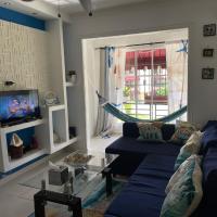 Precioso apartamento, residencial ideal familia a 10 minutos Embajada Americana，位于圣多明各La Isabela International Airport - JBQ附近的酒店