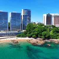 Apartamento sofisticado com acesso exclusivo à praia Beach Class Salvador，位于萨尔瓦多Ondina的酒店