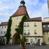 Klassik Hotel am Tor - 3 Sterne Superior direkt am Unteren Tor，位于魏登的酒店