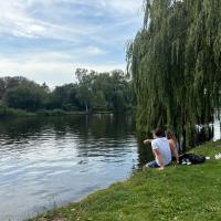 Zimmer im Grünen an der Alster，位于汉堡Alsterdorf的酒店