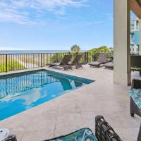 21 Singleton Beach- Oceanfront, Pool, Private Beach Access! Free Activities Included，位于希尔顿黑德岛的酒店