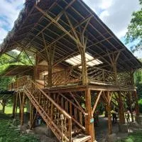 Colibamboo Ecolodge Biocasa artesanal rodeada de naturaleza con jaccuzi y mucho más，位于帕乔的酒店