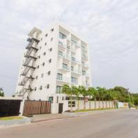 Lovely 1-bedroom Apartment in the Heart of Accra!，位于阿克拉Labadi的酒店