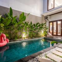 Taman Dharmawangsa Villa - 3BR Luxury Private Pool Villa in Nusa Dua，位于努沙杜瓦Kampial的酒店