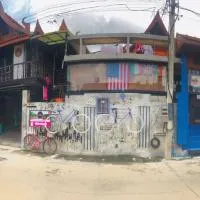 SolarCell walking street Homestay - โซล่าเซลล์ถนนคนเดินโฮมสเตย์，位于Ban Nong Nam Khan的酒店