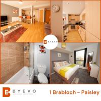 ByEvo 1 Brabloch - Close to GLA - Perfect Getaway or Working away from Home，位于佩斯利格拉斯哥机场 - GLA附近的酒店