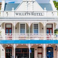 The Willets Boutique Hotel，位于西蒙镇的酒店