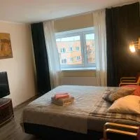 K84, Nice 2- bedroom apartment - 2 big beds 1 single bed，位于塔尔图的酒店