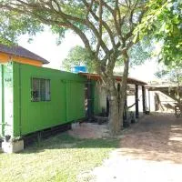 Casa Container á 3minutos da Lagoa,位于Tapes的酒店