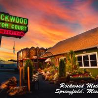 Rockwood Motor Court，位于斯普林菲尔德斯普林菲尔德机场 - SGF附近的酒店