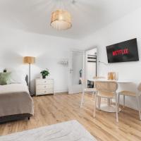 Modernes Apartment in Linz mit Netflix & Balkon，位于林茨Urfahr的酒店