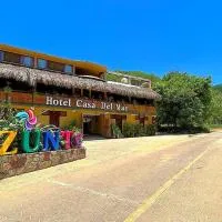 Hotel Casa del Mar Mazunte，位于Santa María Tonameca的酒店