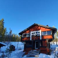 Wood stove | Near cross-country skiing trails，位于洛夫斯达伦的酒店