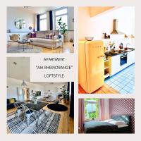 Apartment "Am Rheinorange" LOFTSTYLE，位于杜伊斯堡Ruhrort的酒店