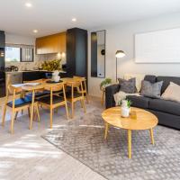 2 bed 2 bath with Carpark near Canterbury University，位于基督城伊拉姆的酒店