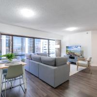 Downtown Honolulu Skyview - 1Bed&Den- Free Parking，位于檀香山檀香山国际机场 - HNL附近的酒店