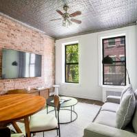 Peaceful 2Bedroom 1Bath Apartment Close to Hudson River，位于纽约West Village的酒店