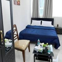 MBZ - New Fabulous Room in Unique Flat，位于阿布扎比阿尔达夫来机场 - DHF附近的酒店