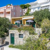 Apartments by the sea Brela, Makarska - 21803，位于布雷拉的酒店