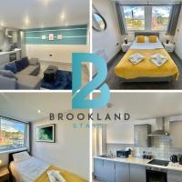 Studio Flat by Brookland Stays Serviced Accommodation Short Lets Liverpool with Free WiFi，位于利兹利兹布拉德福德机场 - LBA附近的酒店