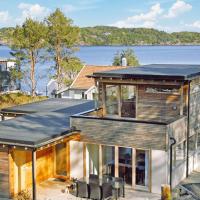 3 Bedroom Awesome Home In Mosterhamn，位于Grindheim斯图尔机场 - SRP附近的酒店
