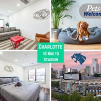 Pet Friendly 3BR House in Charlotte，位于夏洛特夏洛特道格拉斯国际机场 - CLT附近的酒店