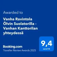 Vanha Ravintola Ölvin Suolatorilla - Vanhan Kanttorilan yhteydessä,位于罗威萨的酒店