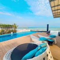 BBG Beachfront poolvilla 9BR close to Huahin city，位于七岩华欣机场 - HHQ附近的酒店