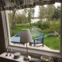 Stuga på västkusten mellan Halmstad och Båstad,位于拉霍尔姆的酒店